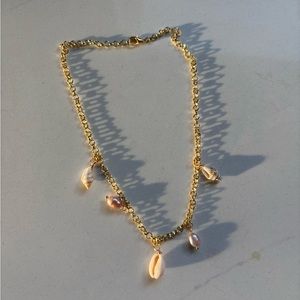 Handmade Dainty Shell Charm Necklace